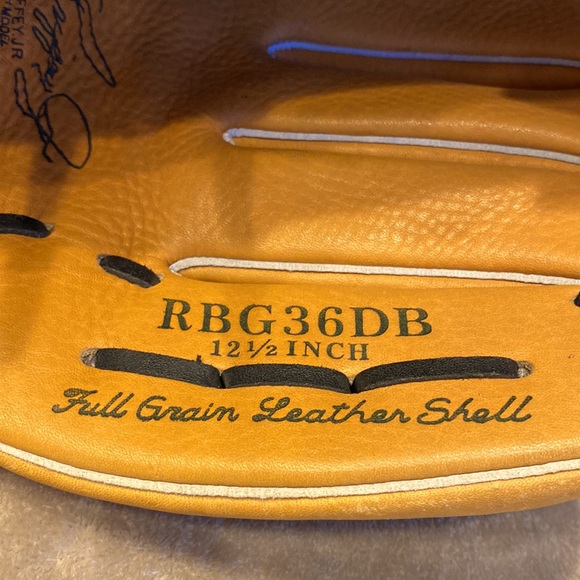 NWT Rawlings Ken Griffey Jr. Fastback Model RBG36DB 12 1/2 Inch Baseball Glove - Picture 7 of 10